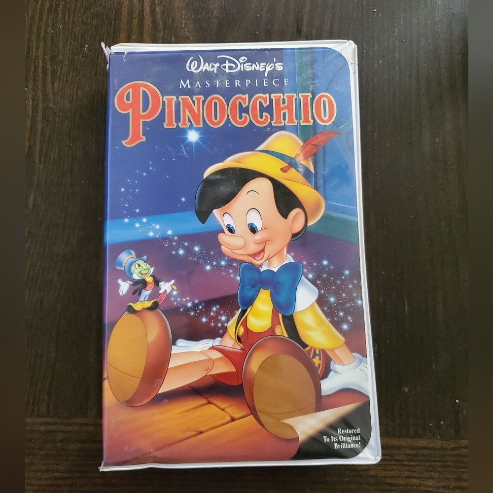 Pinocchio vhs